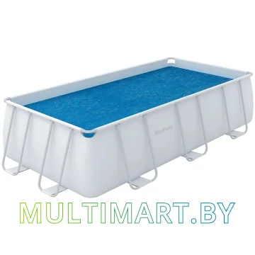 Солнечное покрывало Bestway 380х180 см для бассейнов 404/412x201x100 (58240)